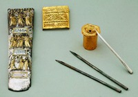 Чернильный набор из Мцхеты. III в. (Национальный музей Грузии, Тбилиси)