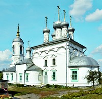 Церковь в честь Введения во храм Пресв. Богородицы с приделами во имя апостолов Петра и Павла и прор. Илии в Малом остроге Мценска. 80-е гг. XVII в. Фотография. 2015 г.