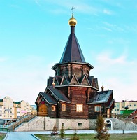 Богоявленский кафедральный собор в Нарьян-Маре. Фотография. 2013 г.