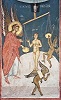 Мерило праведности. Роспись ц. Вознесения мон-ря Дечаны. Ок. 1350 г.
