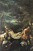 Погребение Иисуса Христа. Алтарь в ц. Сан-та-Мария-ин-Ванцо в Падуе. 70-е гг. XVI в. (?). Худож. Я. Бассано