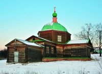 Воскресенская церковь в с. Костылиха Арзамасского р-на. 1652 г. Фотография. Нач. XXI в.
