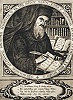 Прп. Никодим Святогорец. Гравюра. XVIII в. (Геннадиевская б-ка, Афины)