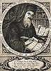 Прп. Никодим Святогорец. Гравюра. XVIII в. (Геннадиевская б-ка, Афины)