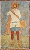 Вмч. Никита. Роспись ц. Рождества Пресв. Богородицы Ферапонтова мон-ря. 1502 г. Мастер Дионисий