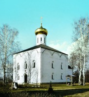 Троицкий собор Троицкого Островоезерского мон-ря в Ворсме. 1692–1699 гг. Фотография. 10-е гг. XXI в.