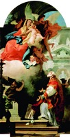 Явление Пресв. Девы Марии католич. св. Филиппо Нери. 1739–1740 гг. Худож. Дж. Б. Тьеполо (ц. Сан-Филиппо-Нери в Камерино)
