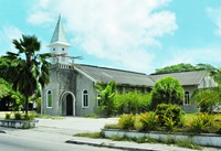 Церковь конгрегационистов в Науру. Фотография. 2012 г.