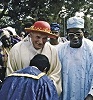 Папа Римский Иоанн Павел II во время визита в Ибадан (Нигерия). Фотография. 1982 г.