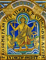 Воскресение Христа. Фрагмент Клостернойбургского алтаря. 1181 г. (Капелла св. Леопольда в мон-ре Клостернойбург, Австрия)