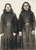 Послушники братья Николай и Иван Беляевы. Фотография. Ок. 1909 г.