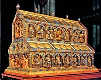 Реликварий Трех волхвов. 1191 г. (Кёльнский собор)