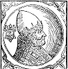 Николай III, папа Римский. Гравюра из кн.: Platina B. Historia. 1600. P. 237 (РГБ)