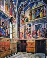 Фрагменты росписи капеллы Николая V в Апостольском дворце в Ватикане. 1447–1449 гг. Худож. Фра Анжелико