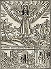 Прп. Никон Сухой. Гравюра иером. Илии. Патерик, или Отечник, Печерский. К., 1661. Л. 225 (РГБ)