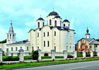 Никольский собор на Ярославовом дворище. 1113–1136 гг. Фотография. 10-е гг. XXI в.