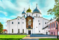 Собор Св. Софии в Новгороде. 1045–1050 гг. Фотография. 10-е гг. XXI в.