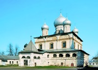 Собор в честь иконы Божией Матери «Знамение» в Вел. Новгороде. 1682–1688 гг. Фотография. 10-е гг. XXI в.