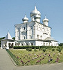 Спасо-Преображенский собор в Варлаамиевом Хутынском мон-ре. 1515 г. Фотография. 10-е гг. XXI в.