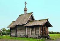 Лазаревская церковь Муромского мон-ря на Онежском озере. 2-я пол. XIV в. Фотография. 10-е гг. XXI в.