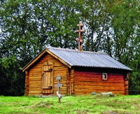 Часовня вмч. Георгия Победоносца на р. Нейден. 1565 г. Фото: Michael Rießler