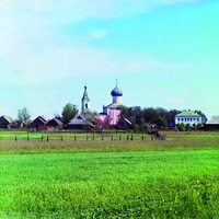 Оршин Вознесенский мон-рь. Фотография С. М. Прокудина-Горского. 1910 г.