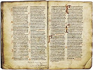 Орбельская Триодь. 2-я пол. XIII в. (РНБ. F.n.I 102. Л. 157 об.— 158)