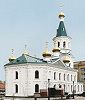 Воскресенский собор в Омске. 1769–1773 гг., разрушен в 50-х гг. ХХ в., восстановлен в 2010–2016 гг. Фото: Пресслужба Омской епархии. 2018 г.