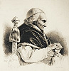 Пий VIII, папа Римский. Литография Й. Крихубера. 1829 г.