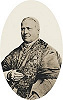 Пий IX, папа Римский. Фотография. Между 1860 и 1869 гг.