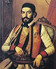 Петр II (Петрович-Негош). Портрет. 1847 г. Худож. Й. Бес (Музей Негоша (Билярда) в Цетине, Черногория)