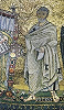 Ап. Петр. Фрагмент мозаики в конхе апсиды базилики Санта-Мария-ин-Трастевере в Риме. 1140 г. Фото: В. Е. Сусленков