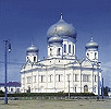 Свято-Духовский собор в Петрозаводске (до 1875 г.— Воскресенский собор). 1860–1872 гг. Фотография. 1915 г. Фото: С. М. Прокудин-Горский