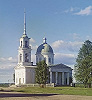 Петропавловский собор в Лодейном Поле. 40-е гг. XIX в. Фотография. 1916 г. Фото: С. М. Прокудин-Горский