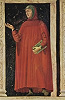 Ф. Петрарка. Роспись виллы Кардуччи. 1450 г. Мастер А. дель Кастаньо (Галерея Уффицци, Флоренция)