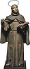 Петр Алькантарский, св. Римско-католической Церкви. Скульптура. XVII в. Мастер П. де Мена (Музей искусств, Кливленд)