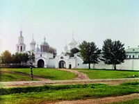 Св. врата Феодоровского мон-ря. Фотография С. М. Прокудина-Горского. 1911 г.