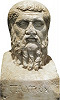 Платон. Герма. Римская копия с греч. оригинала. Ок. 340 г. до Р. Х. (Старый музей, Берлин)