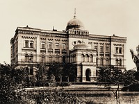 Здание Рижской Духовной семинарии. 1875–1879 гг. Архит. Г. К. Шель. Фотография. Нач. XX в.