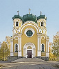 Собор ап. Павла в Гатчине. 1846–1852 гг. Архит. Р. И. Кузьмин. Фотография. 2018 г. Фото: А. В. Слезкин