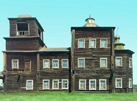 Церковь Рождества Пресв. Богородицы в с. Бютейдях Мегино-Кангаласского улуса. 1820–1823 гг. Фотография. 2015 г.