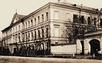 Духовная семинария в Самаре. 1872 г. Фотография. Кон. XIX в.