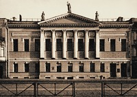 Англиканская церковь Иисуса Христа. 1814–1816, 1877–1878 гг. Архитекторы Дж. А. Кваренги, Ф. К. Болтенгаген. Фотография. Нач. XX в.
