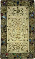 Оклад лекционария Evangelium longum. 894 г. (St. Gallen. Stiftsbibliothek. 53)