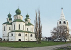 Войсковой Воскресенский собор (1706–1719) и колокольня (1725–1730) в ст-це Старочеркасской. Фотография. 2018 г. Фото: П. С. Павлинов