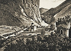 Монастырь Рмань. Литография Т. Майерхофера. Ок. 1884 г.
