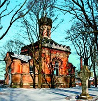 Церковь-усыпальница во имя свт. Григория Богослова. 1855–1857 гг. Архит. А. И. Штакеншнейдер. Фотография. 10-е гг. XXI в.
