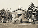 Лютеранская церковь в Александровске. 1896 г. Фотогра-фия. 1925 г. 