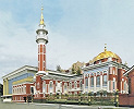 Историческая (Акчуринская) мечеть в Самаре. 1891 г. Фотография. 2020 г.