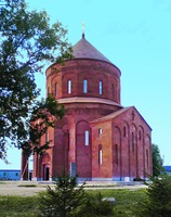 Храм Св. Богородицы Армянской Апостольской Церкви в Саратове. 2007–2013 гг. Архит. А. Б. Гулян. Фотография. 10-е гг. XXI в.
